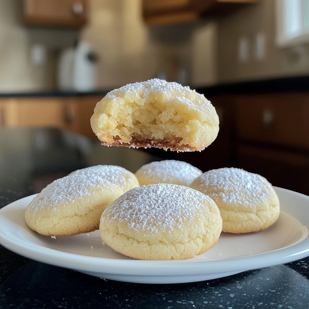 Soft & Chewy Lemon Cookies