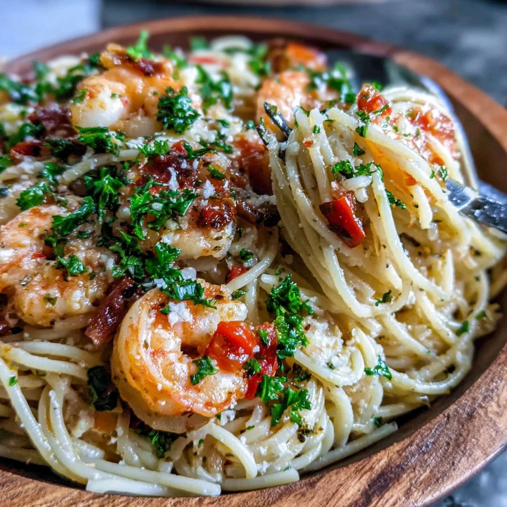 Creamy Cajun Shrimp Pasta
