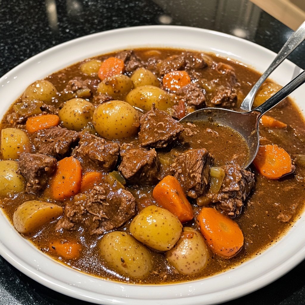 Beef Stew With Baby Potatoes and Carrots