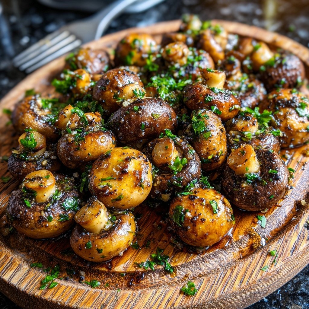 Garlic Butter Mushrooms