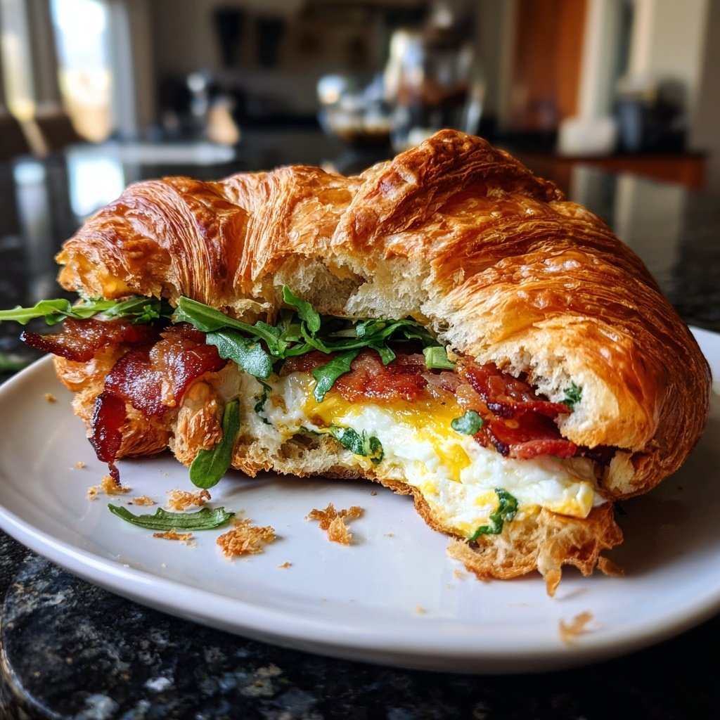 Croissant Recipes For Breakfast Sandwiches