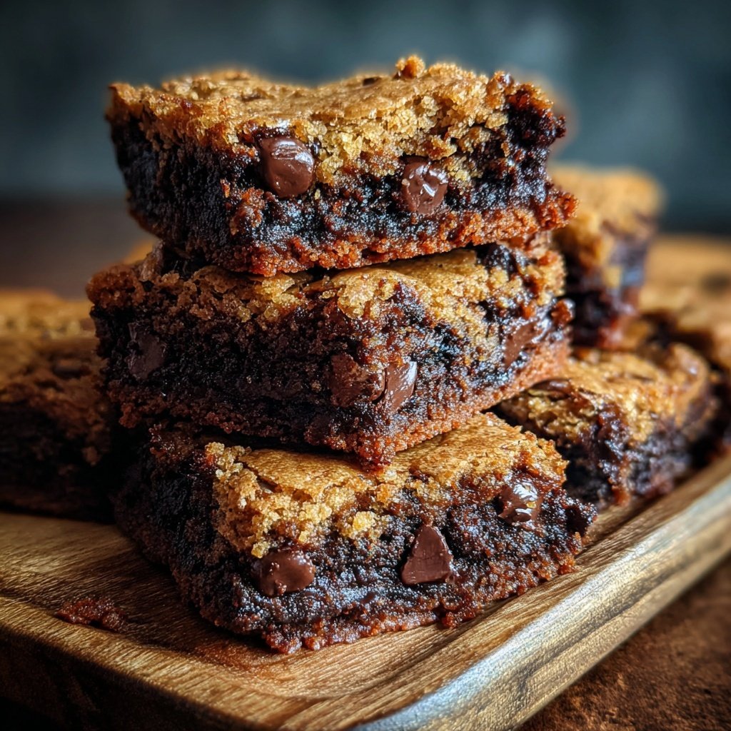 Brownie Mix Chocolate Chip Cookie Bars